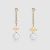 Louis Vuitton Damen Blossom Lange Ohrringe 3 Gold und Diamanten