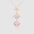 Louis Vuitton Damen Color Blossom Lariat Halskette