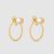Orecchini Louis Vuitton da donna LV Eclipse Pearls