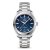 Omega Women Seamaster Aqua Terra 150M Co‑Axial Master Chronometer 34 mm in Steel-Blue