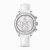 Omega Women Speedmaster Co‑axial Chronometer Chronograph 38 mm in Stainless Steel-White