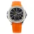 Patek Philippe Men Aquanaut Travel Time Self-winding 40.8 mm in Black and Orange Strap