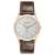 Patek Philippe Men Calatrava 37mm Rose Gold Silver Dial