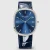 Patek Philippe Men Golden Ellipse in Sunburst Blue 5738P-001