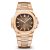 Patek Philippe Men Nautilus Self-winding 40 mm in Rose Gold-Brown