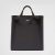 Prada Men Brushed Leather Tote with Water Bottle 2VG113