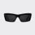 Prada Unisex Sunglasses with Triangle Logo SPR13ZE1ABF05S0CA052