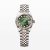 Rolex Women More Lady-Datejust Technical Details 28 mm in Oystersteel and Everose Gold-Green