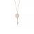 Tiffany Keys Petals Key Pendant in 18k Rose Gold