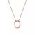 Tiffany Lock ROSÉ Edition Medium Pendant in Rose Gold with Pink Sapphires