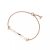 Tiffany T Smile Bracelet in 18k Rose Gold