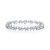 Tiffany Victoria® Cluster Tennis Bracelet in Platinum with Diamonds