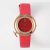 Van Cleef & Arpels Lady Charms Watch Quartz Movement 25 mm in Rose Gold-Red