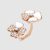 Van Cleef & Arpels Lady Cosmos Between the Finger Ring in 18K Rose Gold