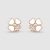 Van Cleef & Arpels Lady Cosmos Earrings Small Model in 18K Rose Gold