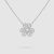 Van Cleef & Arpels Lady Frivole Pendant Small Model in 18K White Gold