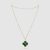 Van Cleef & Arpels Lady Magic Alhambra Long Necklace 1 Motif in 18K Yellow Gold-Green