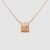 Van Cleef & Arpels Lady Perlée Clovers Pendant in Rose Gold