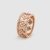 Van Cleef & Arpels Lady Perlée Clovers Ring Medium Model in 18K Rose Gold