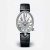 Van Cleef & Arpels Lady Reine De Naples 8918 Self-winding in White Gold-Black