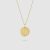 Van Cleef & Arpels Lady Zodiaque Medal Aquarii in 18K Yellow Gold