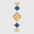 Van Cleef & Arpels Women Sweet Alhambra Watch 23 mm in 18K Yellow Gold Agate